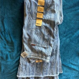 Rock & Roll Cowgirl Blue Flare Jeans